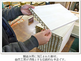 加工された部材