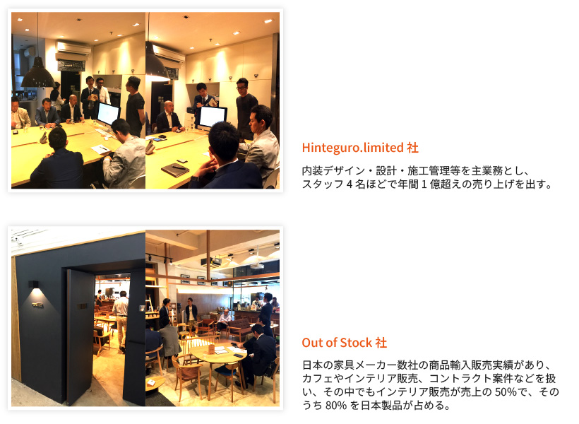 Hinteguro.limited 社、Out of Stock 社